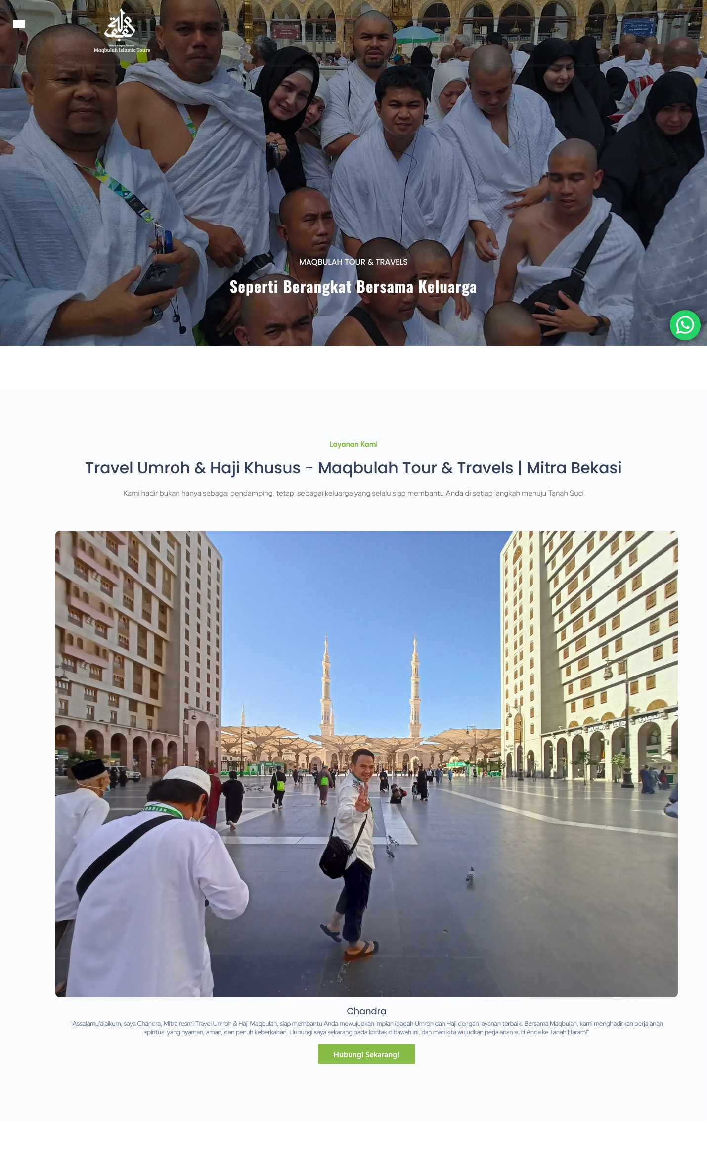Web Travel Maqbulah